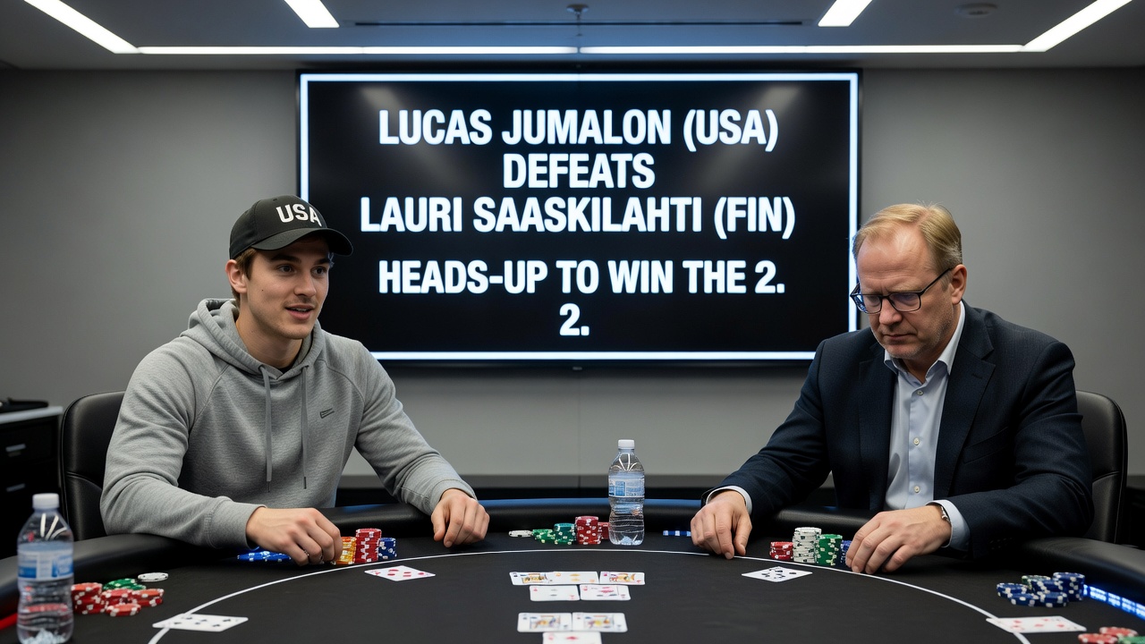 Final table action during the 2026 WSOP Main Event at Horseshoe Las Vegas